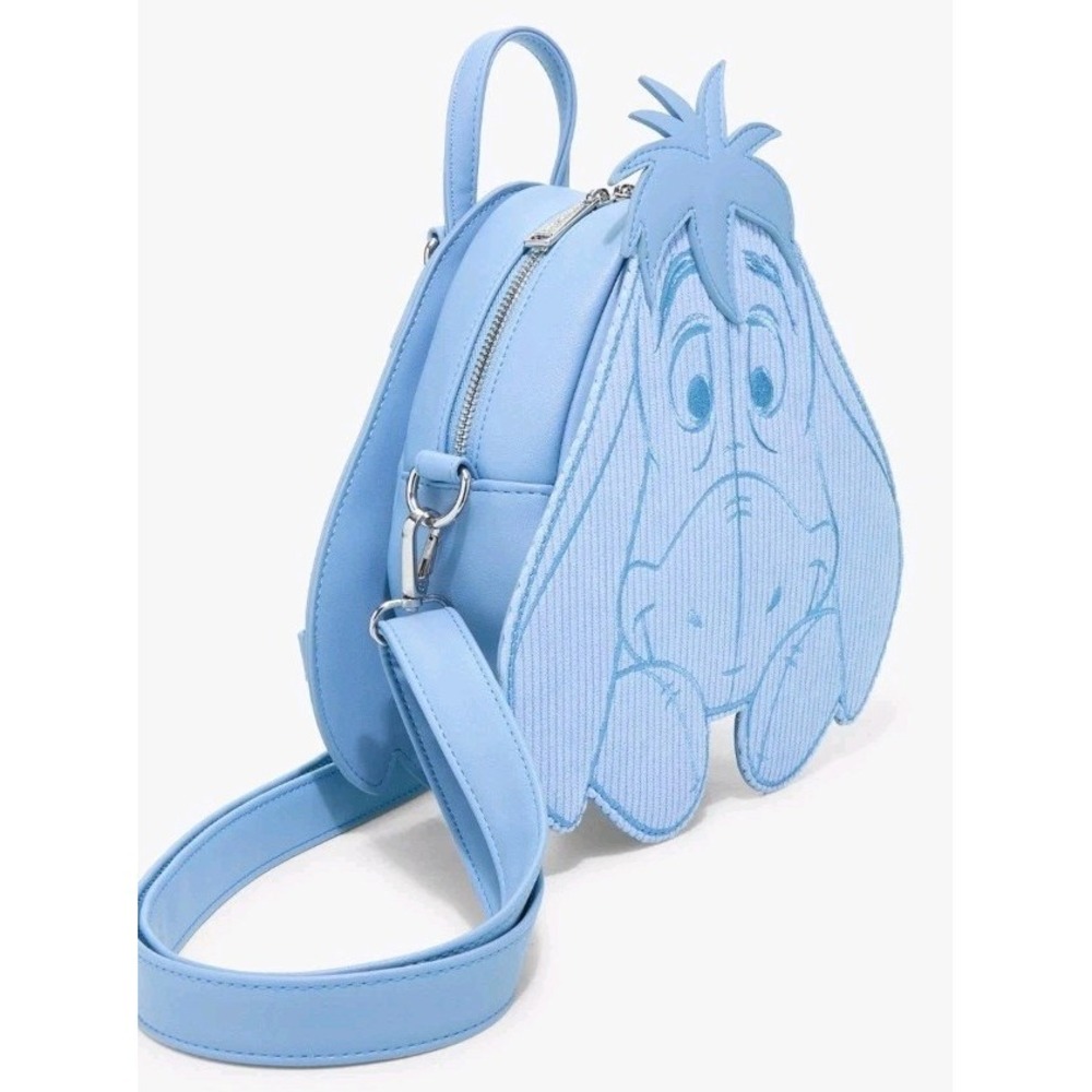 NEW Loungefly Disney Winnie the Pooh Eeyore Corduroy Figural Mini Backpack